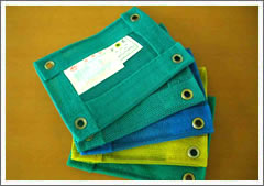 Scaffolding Mesh with Eyelets